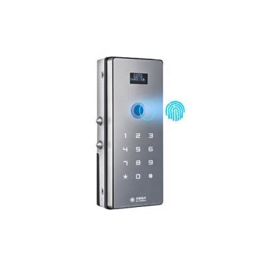 China New Design Stainless Steel Keyless Sliding Door Locks Smart Glass Digital Door Fingerprint Lock for sale