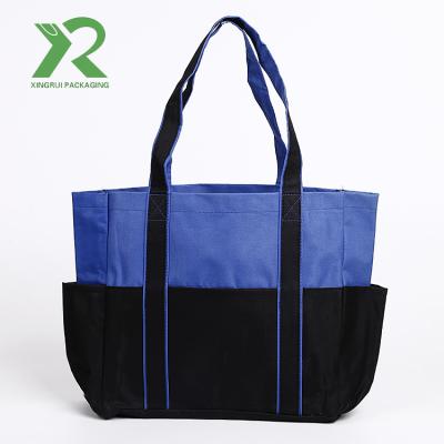 China Factory Wholesale 600D Oxford Women Tote Bag Reusable Reusable Shopping Tote Bag With Custom Logo for sale