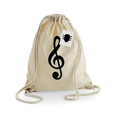 China Wholesale OEM Factory Price Cotton Travel Backpack Bag Party Gift Bags Durable Drawstring Drawstring Handle Bag for sale