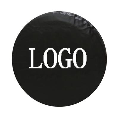 China Sports Customized Steel Spare Tire Cover Eco-friendly Polyester Reusable Logo Car Tire Storage Bag Universal Tire Cover Bags for sale