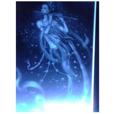 China Decorative Supermarket CO2 3D Laser Engraving Carving Inside Glass for sale