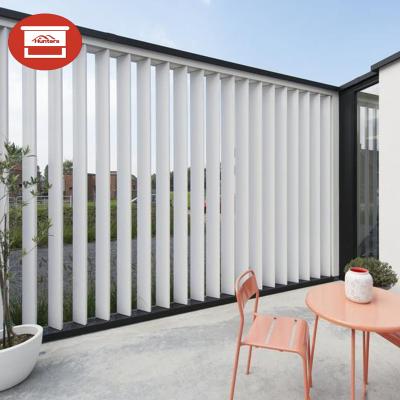 China Exterior Aluminum Aerofoild Slats Aluminum Shade Canopy Sun Canopy Sun Canopy For Roof for sale