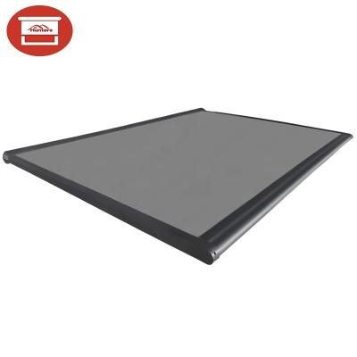 China Residential Buildings EU Standard Metal Roof Motorized Exterior Patio Canopy Metal Roof for sale