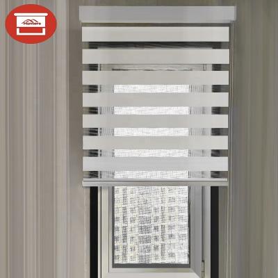 China Zebra Shade Window Shades Double Roller Shades Eco-Friendly Housebuilding Flat / Housebuilding Decor Day And Night Blinds for sale