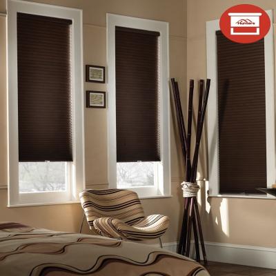 China Honeycomb Structure Design 38mm Double Cell Top 45mm Down Bottom Up Cellular Honeycomb Shades for sale