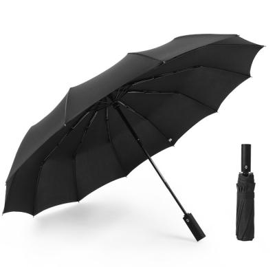 China Amazon Umbrella Supplier 3 Minimalist Travel Umbrella Supplier 3 Black Waterproof Paraguas Automatic Umbrella UV Folds 3 Pongee Open Automatic Umbrella for sale