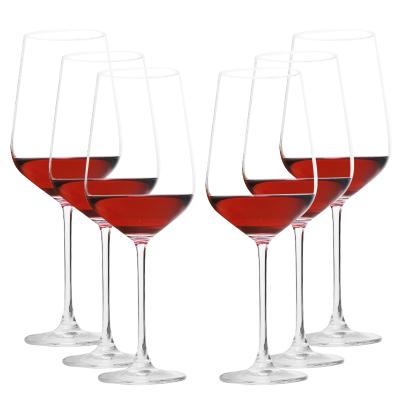 China Viable Custom Logo Red Wine Red Wine Goblet Lead Free Crystal Glass White Wine Goblet China Supplier for sale