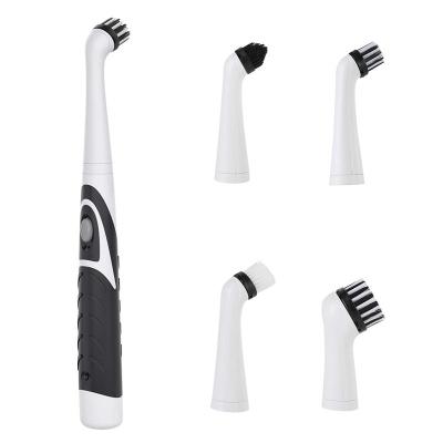 China Sustainable China Made Super Sonic Scrubber Super Sonic Brush Scrubber Electric Cleaning Brush for sale