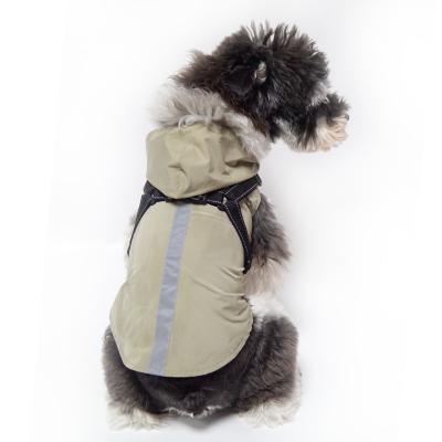 China Stocked Classic Puppy Pet Raincoat Reflective Pet Raincoat Coat Pet Raincoat For All Seasons for sale