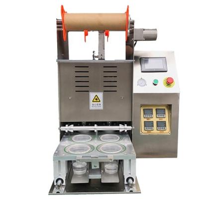 China Automatic Food Cup Sealing Machine for Coffee/Tea/Milk Food for sale