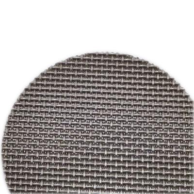 China Precision Manufacturer Accept Custom Mechanical Parts 304 Skillful Woven Stainless Steel Wire Mesh Filter Disc for sale