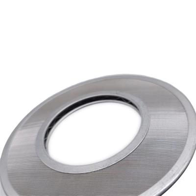 China Precision Stock OEM Micron Fit Metal Stainless Steel Knitted Filter Disc for sale