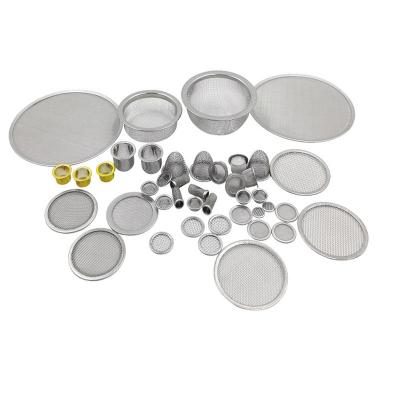 China Precision Customized , Round Woven Mesh Stainless Steel Disc Edged Stainless Steel Filter Disc for sale