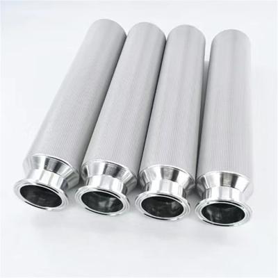 China Durable China Factory Price OEM Replacement Air Purifier Sintered Stainless Steel Filter Element for sale