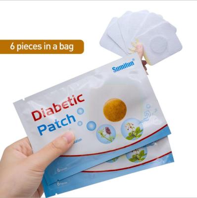 China Odor Control Diabetes Plaster Lowering Blood Sugar Patch Diabetic Patch Black 2 Years 100% Natural Herbal Paste Type Odor Control Class I for sale