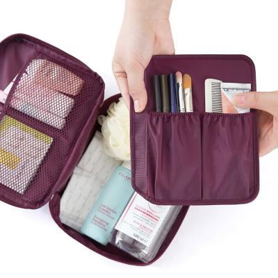 China Convenient High Quality Waterproof Portable Luxury Travel Wash Cosmetic Bag for sale