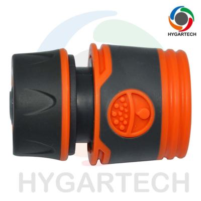 China Garden Hose Coupling Quick Connect With Stopper To Prevent Water Backflow For Gardening And Car Wash for sale