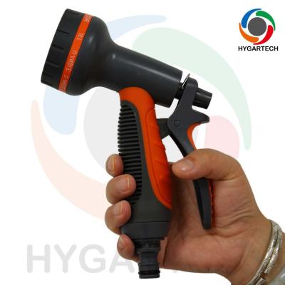 China Garden Plastic 8  Function Spray Hose Nozzle With Click Quick Connect For Gardening And Horticulture Irrigation for sale