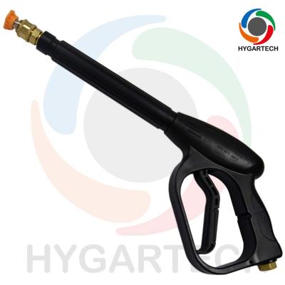 China Brass High Pressure Washing Gun With Extension Tube Click Quick Connect Easy Changeable Nozzle Car Washing à venda