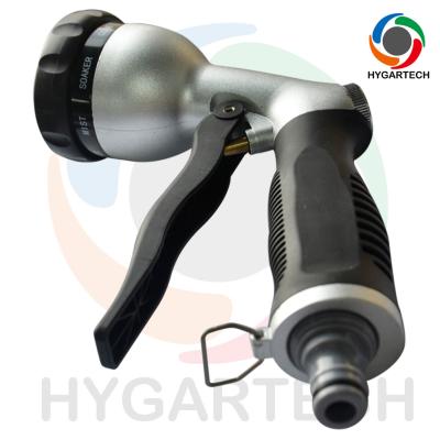 China Metal Down Pressure Washer 8-Model Garden Hose Nozzle With Front Trigger Control for sale