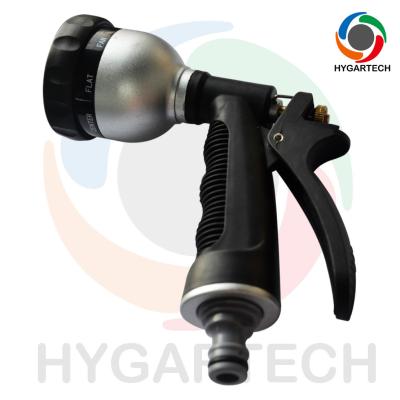 China Metal 8-Pattern Function Hose Nozzle Down Pressure Washer With Rear-Trigger Control for sale