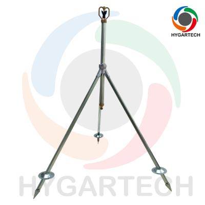 China Steel Metal Triangle Stand With Butterfly Sprinkler For Gardening And Irrigation for sale