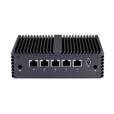 China Qotom Wholesale Mini Fanless 5 LAN PC HD 4GB 8GB 16GB RAM J4105 Small Computer CPU Mini Box Industrial PC Win10 for sale