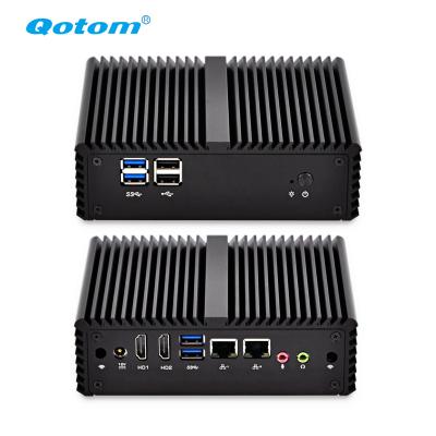 China For Business Qotom-Q450S-S08 Core i5-4200U Dual Core Dual LAN Mini Computer PC for sale