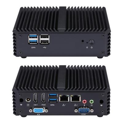 China For Slim Core Mini Computer Support Fanless AES-NI (4G RAM+16G Business Qotom PC Q150P Mini PC J3160 Quad SSD) for sale