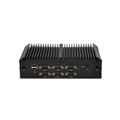 China For Qotom Q1012X-S10 Business Mini PC 4305U With 6 COM Ports Barebone Computer Fanless for sale