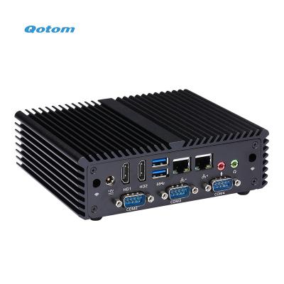 China Qotom Q430PY Industrial Desktop PC Core i3 Processor Onboard X86 Fanless for sale