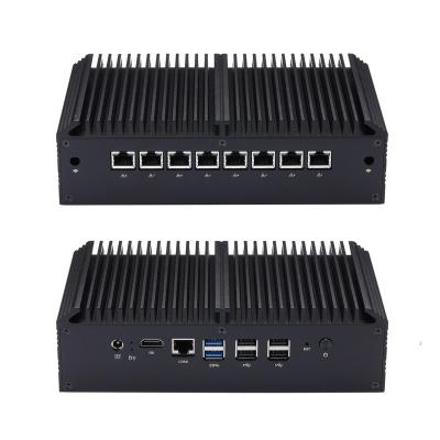 China For Business Qotom PC Fanless Core Mini i3 Q335GE with 8 LAN, VPN Gateway Opnsense Mini Computer Firewall for sale