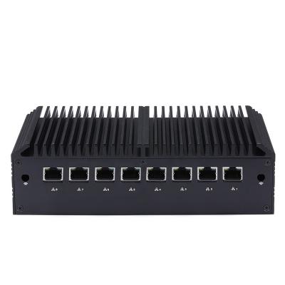 China For Business Qotom Q1030GE Fanless Mini PC GEN i3 8145U, 2.5G I225-V, DP The 8th 8 Gigabit LAN Opnsense Industrial Mini PC Firewall Router for sale