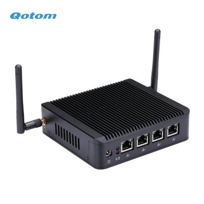 China For Business J1900 Quad Core 2.0 GHz TDP 10W 4 LAN VGA Mini Desktop PC for sale