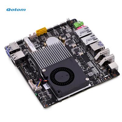 China Qotom Mini Desktop PCB Board Designed Based On Haswell Broadwell Platform Core i3 i5 i7 CPU Onboard for sale