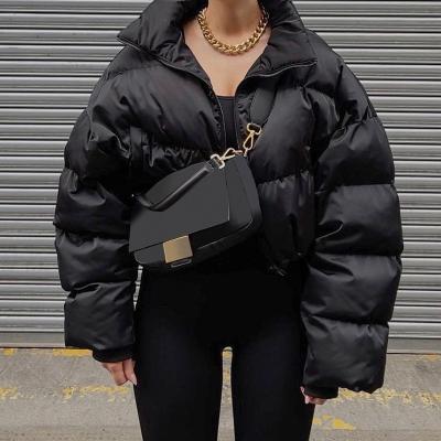 China Breathable Fashion Girls Winter Ladies Jacket Breathable Crop Stripper Women Plus Size Bubble Coats Jackets for sale