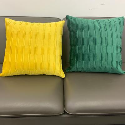 China Home Anti-static Wholesale Decorative Pillow Living Room Cushion Cover Luxury Velvet Pillow Cover for sale