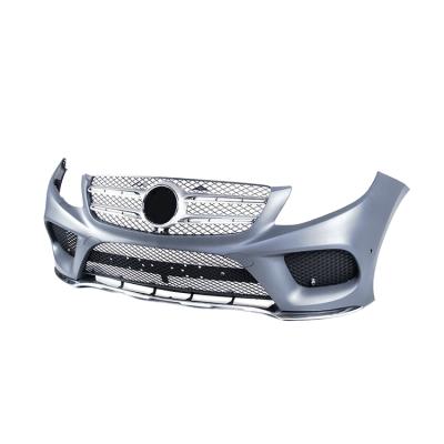 China Car Front Bumper Car Front Bumper Part Complete Suit 1668851638 For Mercedes W166 GLE GLE300 GLE350 GLE400 2016-2018 for sale