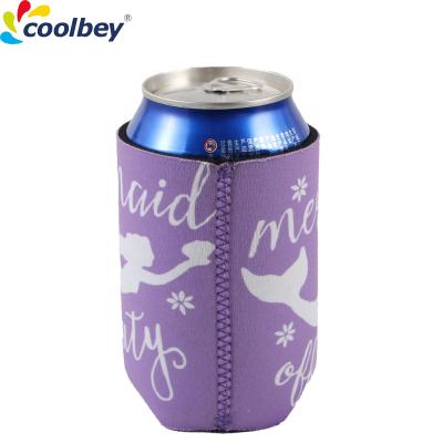 China Hotsale Waterproof Empty Neoprene Beer Can Cooler Holder, White Customized Stubby Holder Coozies for sale