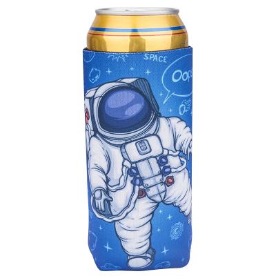 China Oh dear ! insulated unique collapsible beer can sleeve cooler funny big astronaut party promo order for sale