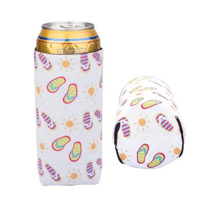 China Cheap Insulated Rocket Bule Zipper Freezable Rubber Collapsible Wedding Party Beer Bottle Coozies Coolers for sale