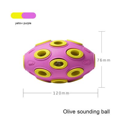 China Dogs Natural Rubber Luminescence Relieving Boredom Alone Dog Toys Bite Molars To Emit Healthy Teeth Cleaning Pet Toys for sale