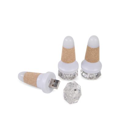 China China Factory Wholesale Plastic LED Cork Wine Bottle Light Wedding Decoration Party Supplies for sale