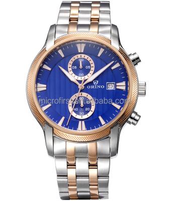 China High Quality Bezel Steel Mens Chronograph Design Watch Wrist Watch for sale