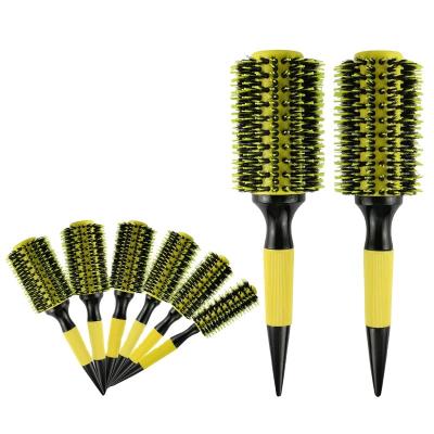 China Manufacturers Round Head Best Round Heat Brush Salon Ceramic And Ion Nylon Brush Best Round for sale