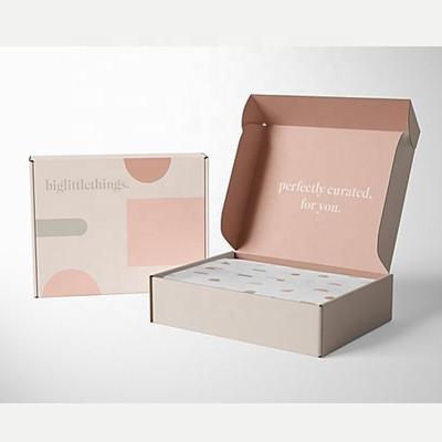 China Recyclable Wholesale Standard Custom Printed Luxury Multicolor Cardboard Box Paper Mailer Box for sale