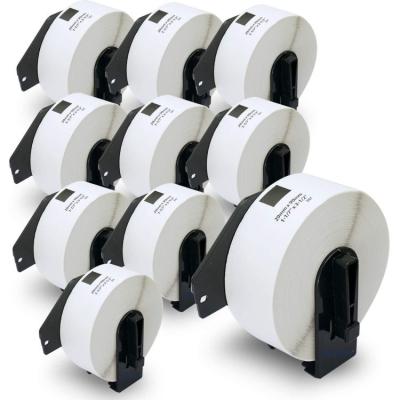 China 29*90mm Large Waterproof Compatible Address Label Label Rolls for sale