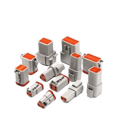 China Power 2 Pin Female Connector German DT06-2S AT06-2S Waterproof Auto Connector for sale