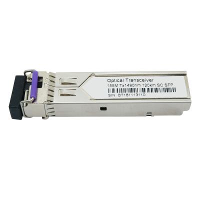 China Communication base station 1.25G 1000BASE 1310nm/1490nm BIDI Simplex SC/LC 20KM Compatible SFP Module for SFP-GD-BX34TH ET4203-BX20-HPC MGBBX1-HPC... for sale