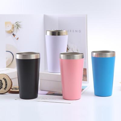 China Durable Outdoor Beer Mug Car Vacuum Cup 304 Stainless Steel Mug for sale